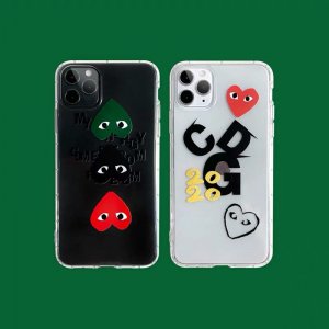 【CDG】COMME des GARCONS / コムデギャルソン iphone11/11pro/11pro max/x/8/7/6 plus ケース 経典設計 芸能人愛用 人気潮流【020】