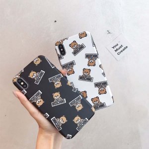 【Moschino 】ブランド モスキーノ ケース ファッション iPhone 12 Mini/12 Pro/12 Pro Max/11 /XS/8/7/6/plus ケース [#005]