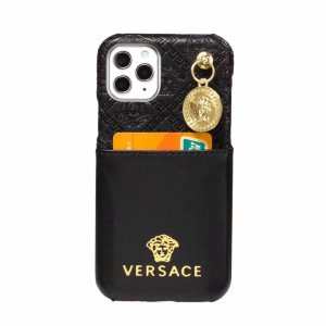 【Versace】 贅沢 ブランド ヴェルサーチ iPhone 11 /XS/8/7/6 ケース 芸能人愛用[#112]