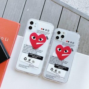 【CDG】COMME des GARCONS / コムデギャルソン iphone11/11pro/11pro max/x/8/7/6 plus ケース 経典設計 芸能人愛用 人気潮流【017】