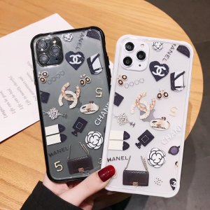 【シャネル】 Chanel iPhone 13/13 Pro/13 Pro Max/12 Mini/12 Pro/12 Pro Max/11 / XS ケース 芸能人愛用[#034]