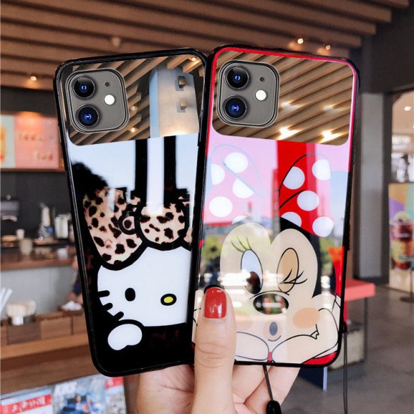 Disney / ディズニー ブランド ケース iPhone 12 Mini/12 Pro/12 Pro Max/11 /XS/8/7/6/plus ケース ファッション ブランド[#143]