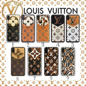 【ルイヴィトン】 贅沢 ブランド Louis Vuitton iPhone 11 /XS/8/7/6 ケース 芸能人愛用[#110]