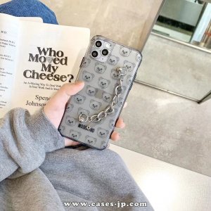 【Moschino 】ブランド モスキーノ ケース ファッション iPhone 12mini/12 Pro/12 Pro Max/11 /XS/8/7/6/plus ケース [#10299]