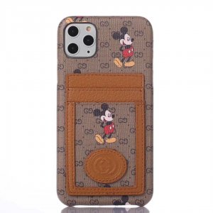 GUCCI x Disney グッチ iPhone11/11pro max カードケース ブランド GUCCI アイフォン11/xr/11 pro携帯カバ ー 独特ルイヴィトン iphone11/xs/xs maxカバー