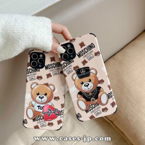 【Moschino 】ブランド モスキーノ ケース ファッション iPhone 12mini/12 Pro/12 Pro Max/11 /XS/8/7/6/plus ケース [#case2021032007]