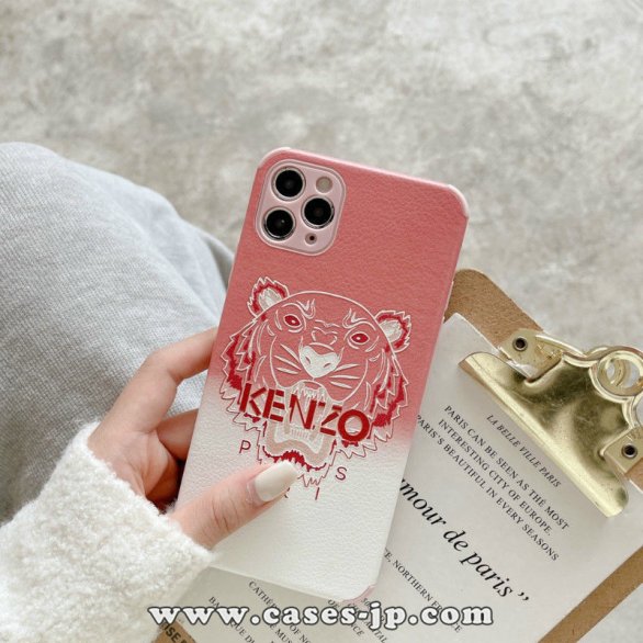 【KENZO】 贅沢 ブランド ケンゾー iPhone 12 Mini/12 Pro/12 Pro Max/11 /XS/8/7/6 ケース 芸能人愛用[#case20210319023]