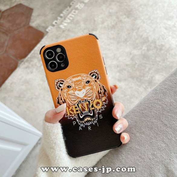 【KENZO】 贅沢 ブランド ケンゾー iPhone 12 Mini/12 Pro/12 Pro Max/11 /XS/8/7/6 ケース 芸能人愛用[#case20210319023]