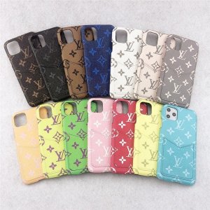 【ルイヴィトン】 贅沢 ブランド Louis Vuitton iPhone 11 /XS/8/7/6 ケース 芸能人愛用[#004]