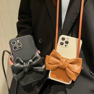 可愛い 人気 リボン 蝶结び 携帯電話 ケース iPhone...