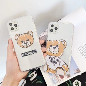 【Moschino 】ブランド モスキーノ ケース ファッション iPhone 11 /XS/8/7/6/plus ケース [#003]