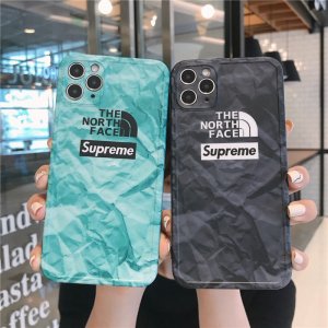 人気 TheNorthFace x Supreme / ノース フェイス ケース iPhone 13/13 Pro/13 Pro Max/12/12 Pro/12 Pro Max/11 PRO/MAX/XS/8/7 plus ケース ファッション ブランド 男女兼用[#12104]