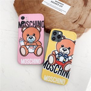 【Moschino 】ブランド モスキーノ ケース ファッション iPhone 12mini/12 Pro/12 Pro Max/11 /XS/8/7/6/plus ケース [#10299]