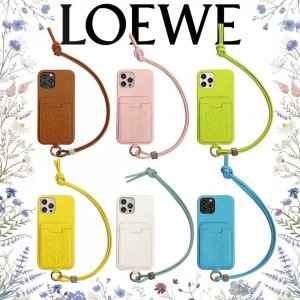 人気新品 LOEWE / ロエベ ケース iPhone 13/13 Pro/13 Pro Max/12/12 Pro/12 Pro Max/11 PRO/MAX/XS ケース ファッション ブランド PUレザー素材男女兼用[#case2021120313]