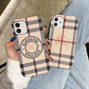 【2021新作】ファッション新品 人気 BURBERRY / バーバリー ケース iPhone 12mini/12 Pro/12 Pro Max/11 PRO/MAX/XS/8/7 plus ケース ファッション ブランドレザー素材 [#wallet04150026]