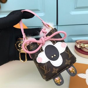 LOUIS VUITTON (ルイヴィトン) 超可愛い アニマル チャーム キーホルダー キーリング 飾り 鞄飾り 芸能人愛用 プレゼント勧め 送料無料[#12172]