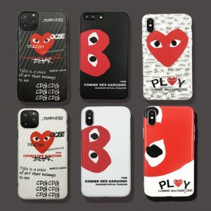 【CDG】COMME des GARCONS / コムデギャルソン iphone11/11pro/11pro max/x/8/7/6 plus ケース 経典設計 芸能人愛用 人気潮流【004】