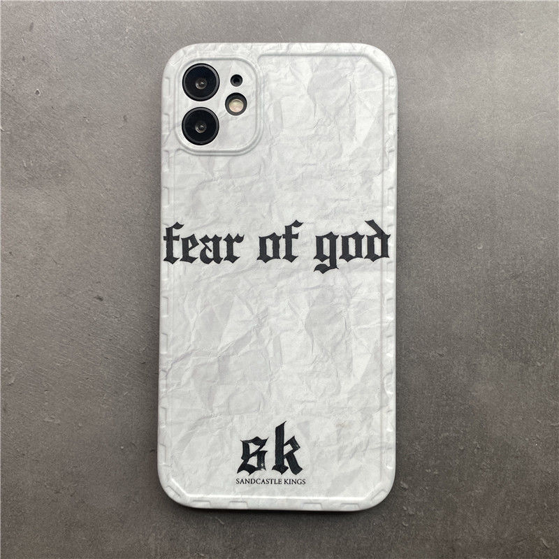 人気 Fear of God / フィアオブゴッド ケース iPhone 14/14 Plus/14 Pro/14 Pro Max/13/13 pro/12 Mini/12 Pro/12 Pro Max/11 PRO/MAX/XS/8/7 plus ケース ファッション ブランド 男女兼用[#08043]