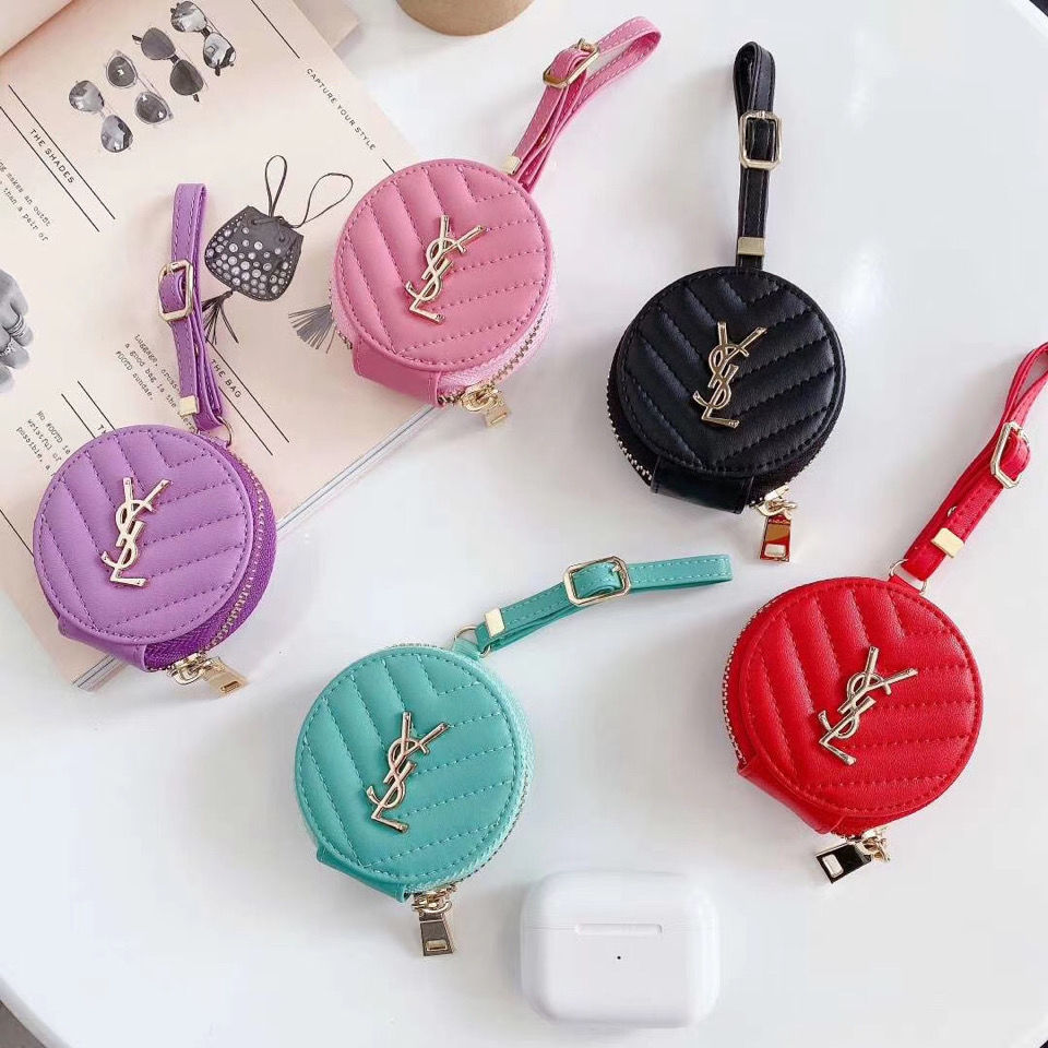 【2020新作】 高品質 人気 ブランド YSL / イヴサンローラン AirPods 1/2世代 ケース / PRO ケース 保護性 [#08254]