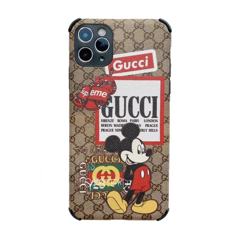 GUCCI X DISNEY グッチ iPhone 14/14 Plus/14 Pro/14 Pro Max/13/13 pro/12/12 Pro/12 Pro Max/11/11pro max カードケース ブランド GUCCI アイフォン x/xs/7/8/xr 携帯カバ ーレディース メンズ プレゼント 人気おすすめ [#08142]