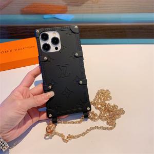 2023夏の新作 LOUIS VUITTON / ルイヴィトン ケース IPHONE14/14pro/14pro Max/iPhone 13/13 pro/13pro max ケース ファッション 携帯カバーブランド アイフォンケース iPhoneケース リベット 2WAY