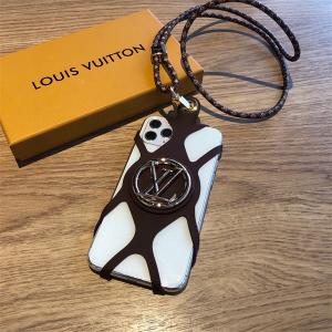 LOUIS VUITTON iPhone15/14ケース モノグラム 蜘蛛 柄 iPhone14pro/pro max/plus/13/13 pro/13pro max lv人気 vuittonファッション ルイ ヴィトン 風 牛革レザー ショルダー 携帯カバー iphone12/12pro/12pro11max/11/11pro/xs/xsmax アイフォン ブランド スマホケース ロゴ