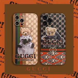 GUCCI スマホケース iPhone15/14ケース 熊 ...