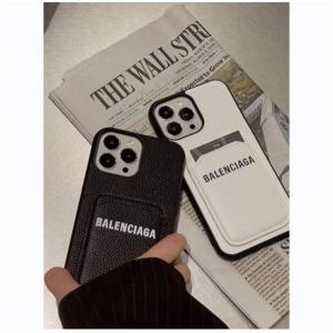 BALENCIAGA iPhone レザー スマホケース I...