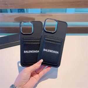BALENCIAGA iPhone レザース マホケース I...