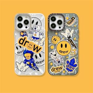  おしゃれ DREW HOUSE スマホケース ドリューハウス iphone ケース 15 携帯電話 ケース カバー ファッション ブランド 男女兼用 落下防止 ロゴ DREW HOUSE 風 スマホケース 可愛い ハイ ブランド