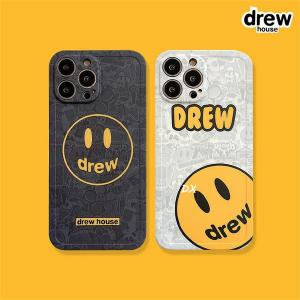 男女兼用 DREW HOUSE スマホケース ドリューハウス iphone ケース 15 携帯電話 ケース カバー ファッション ブランド 男女兼用 落下防止 ロゴ DREW HOUSE 風 15 ケース 可愛い ハイ ブランド