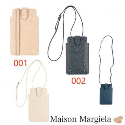 Maison Margiela　メゾン マルジェラ スマホケース テックアクセサリー iPhone15/14 ケース ユニセックス レザー 本革 カード収納型 スマホケース