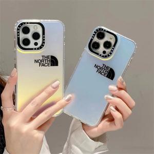 ノース フェイス the north face アイフォン スマホケース iphone ケース 15 ノース フェイス ハイ ブランド カバー ロゴ プリント ケース人気 かっこいい case 男女兼用 各機種対応 キルティング加工