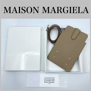 Maison Margiela メゾン マルジェラ スマホケース テックアクセサリー iPhone 全機種応対 ケース 手元に在庫あり 即発送可能 無地 レザー 本革
