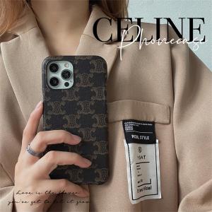 Celine セリーヌ iphone ケース ブランド 高品質 iphone15/15plus/15pro/15plusケース アイフォンケース ブランド14/14rpo/14plus/14pro max