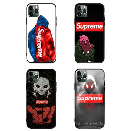 シュプリーム ブランド シンプル iphone 14/14 pro/14 plus/14 pro maxケース全機種対応 個性潮 ブランド iphone 13/12/11pro