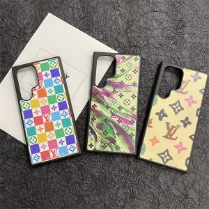 ルイヴィトン LOUIS VUITTON Galaxy S23 Ultra ケース 耐衝撃 高級 ブランド スタンド機能付き ファッション モノグラム カラフルデザイン