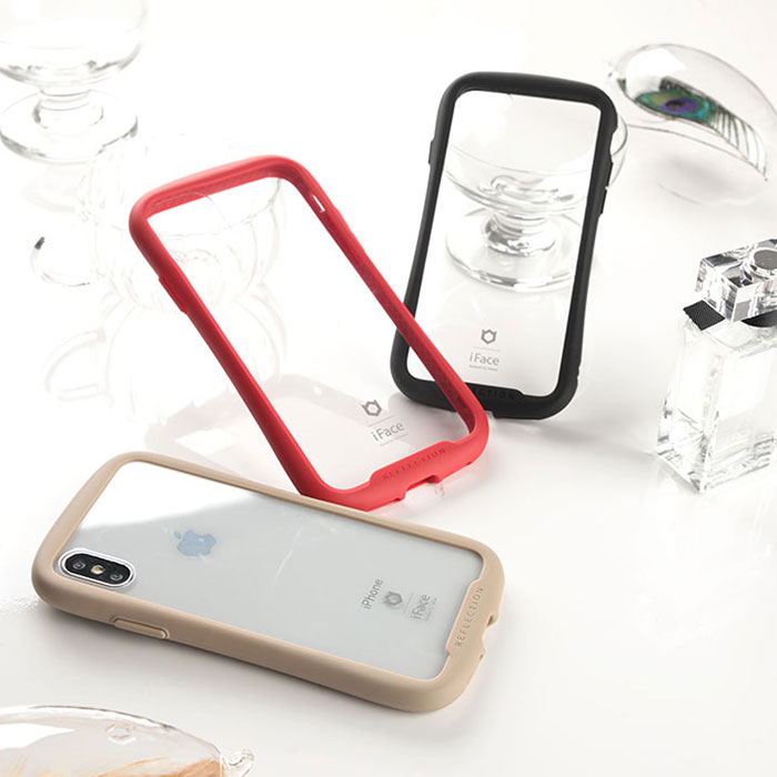 iFace Reflection 強化ガラス 透明 クリアケース